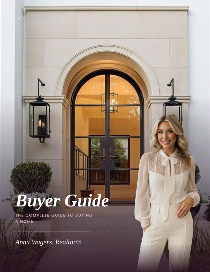Cover of the North Texas Buyer Guide by Anna Wagers, Realtor with Regal Realtors